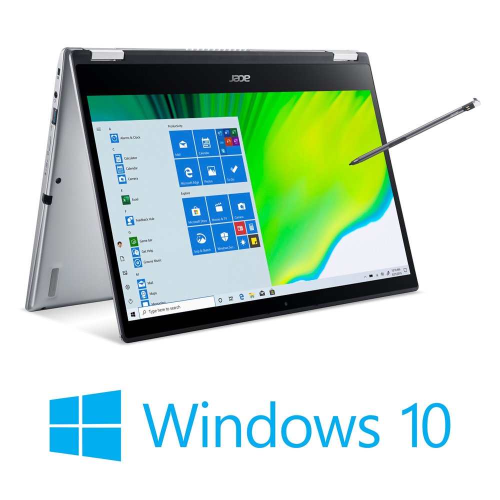 Acer Spin 3, 2in1 Laptop, 14" Full HD IPS Touch, 10th Gen Intel Core