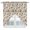 Green Red Beige, variant on Swag Valance Curtains for Windows, Cardinal Bird Light Filtering Kitchen Curtains with Rod Pocket, Holly Branches Berry Winter Beige Window Treatment Valances for Living Room, 36x36 - 2 PCS