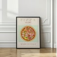 thumbnail image 3 of Pizza est. 1977 Framed Art Modern Wall Decor, 3 of 15