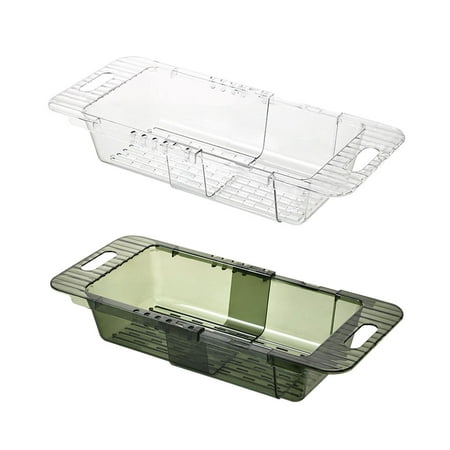 

Kitchen Collapsible Colander|Sink Colander With Expandable Handle|Large Capacity and Fast Drainage Foldable Strainer for Pasta Vegetables and Fruits
