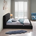 thumbnail image 6 of Meridian Furniture Terra Black Boucle Fabric Queen Bed, 6 of 8