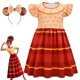 thumbnail image 1 of Nuevo Encanto Madrigal Ropa de niña Ncanto Charm Dress Carnival Virgin Kids Princess Mirabel Isabela Vestido de fiesta de cumpleaños Clothing5-6T (Etiqueta 130) Gao Jinjia LED, 1 of 2