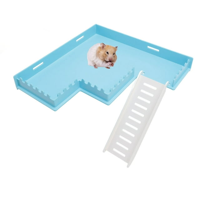 Multipurpose Hamster Climbing Platform, Adjustable Height, Promotes Exercise, Staircase Design, Versatile Usage