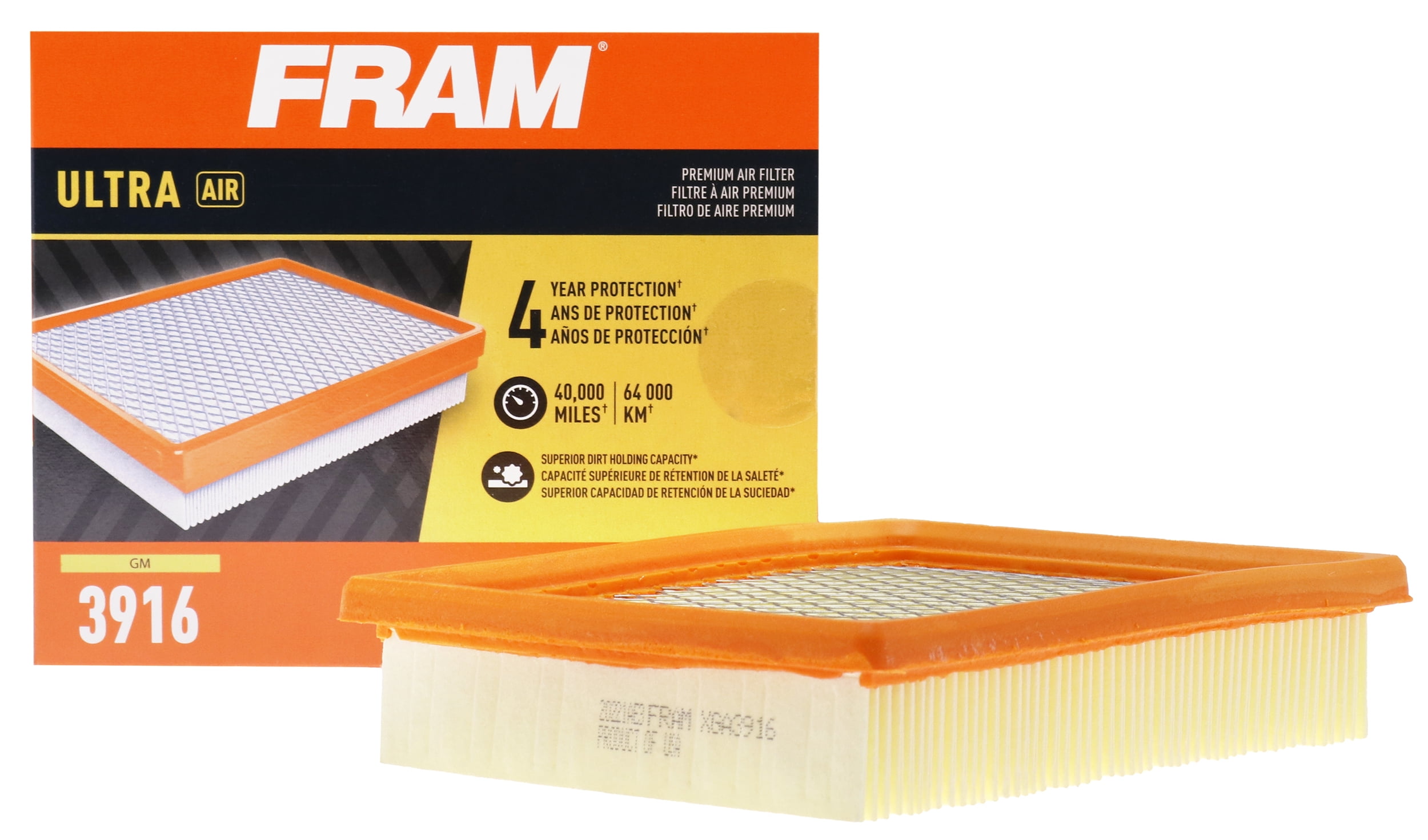 FRAM CA10093 Extra Guard Air Filter - Flex Panel For Select Chevrolet Models