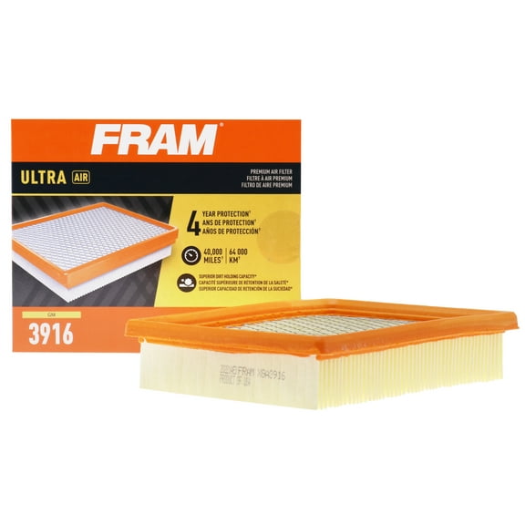 FRAM Ultra Air XGA3916, Premium Engine Air Filter, for Buick, Chevrolet, Pontiac, Oldsmobile Fits select: 1992-2005 CHEVROLET CAVALIER, 1995-2005 PONTIAC SUNFIRE