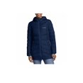 thumbnail image 7 of Eddie Bauer Women's Mid Length Down Parka Lightweight Jacket, Blue Medium, 7 of 7