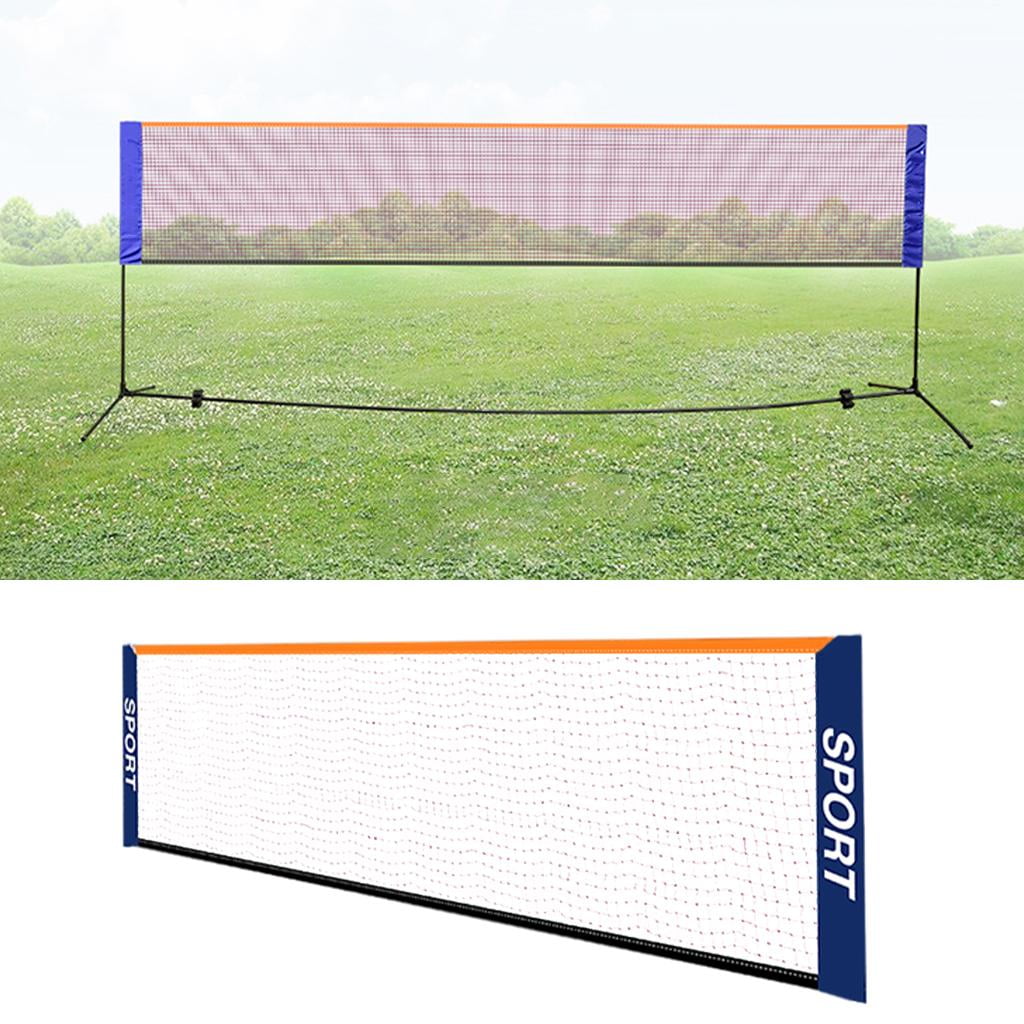 2PCS 20ft Badminton Tennis Volleyball Net Sports Mesh For Beach Garden Outdoor 