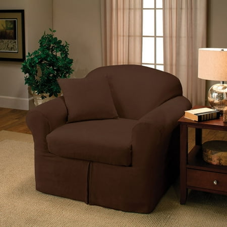 Madison Home Microsuede Box Cushion Armchair Slipcover