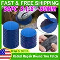 thumbnail image 2 of 36 pc Radial Tire Repair Round Patch High Quality Large 3-1/8"(80mm)◇, 2 of 5
