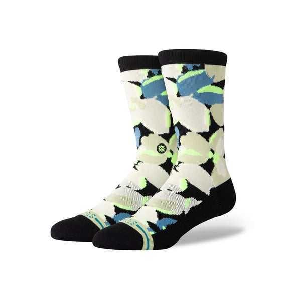 Stance Pedler Crew Socks Black men in size US 9 - 13