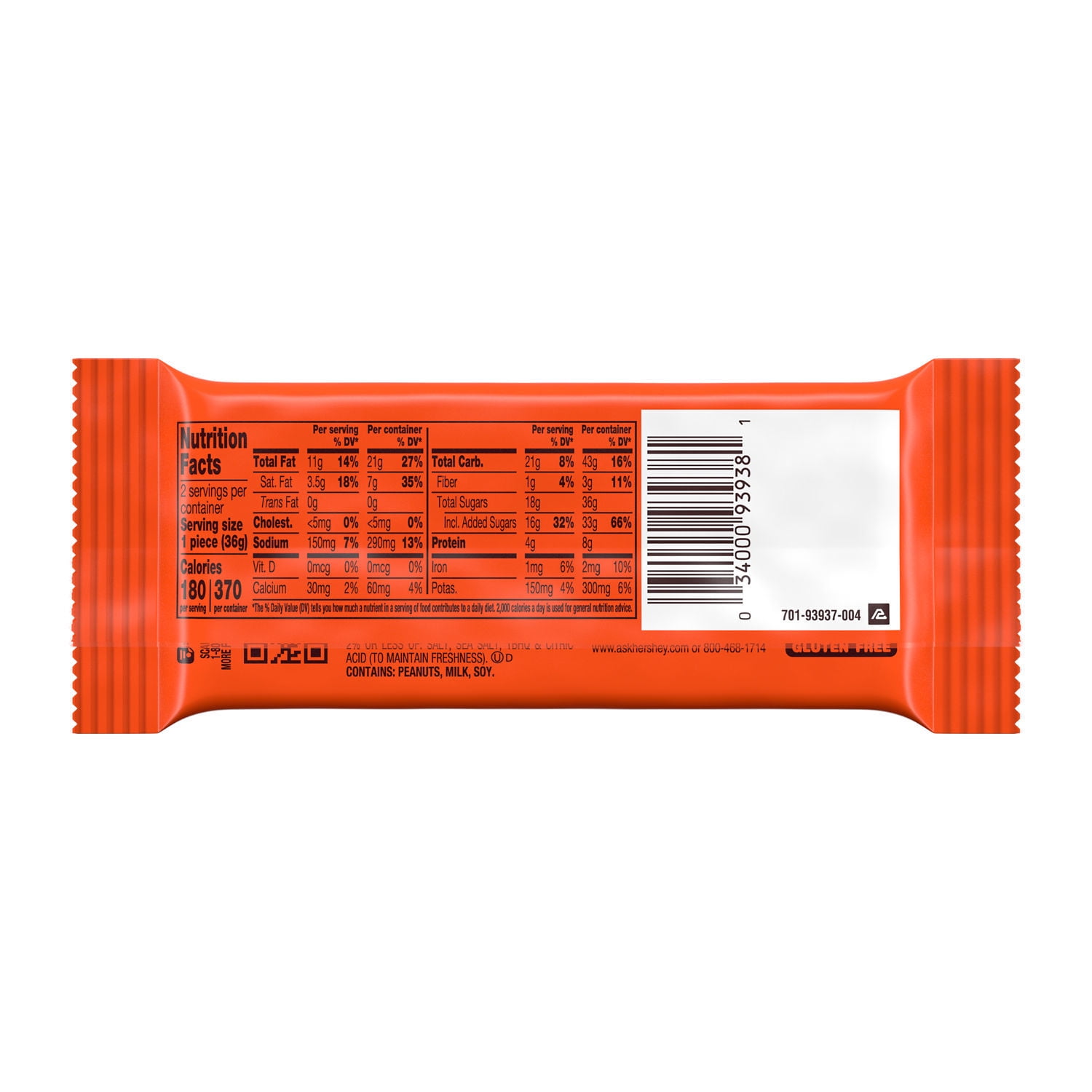 Reese's Big Cup with Potato Chips Milk Chocolate King Size Peanut Butter Cups Candy, Pack 2.6 oz