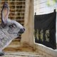 thumbnail image 3 of Rabbit Hay Feeder Bag, Guinea Pig Hay Feeder Storage, Rabbit Feeder Hay Feeder for Rabbit Guinea Pig-Black, 3 of 4