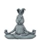 thumbnail image 5 of Nuevo producto transfronterizo, adornos de conejo de meditación, esculturas de animales de resina Zen yoga para decoración del jardín del hogar, regalos, 5 of 5