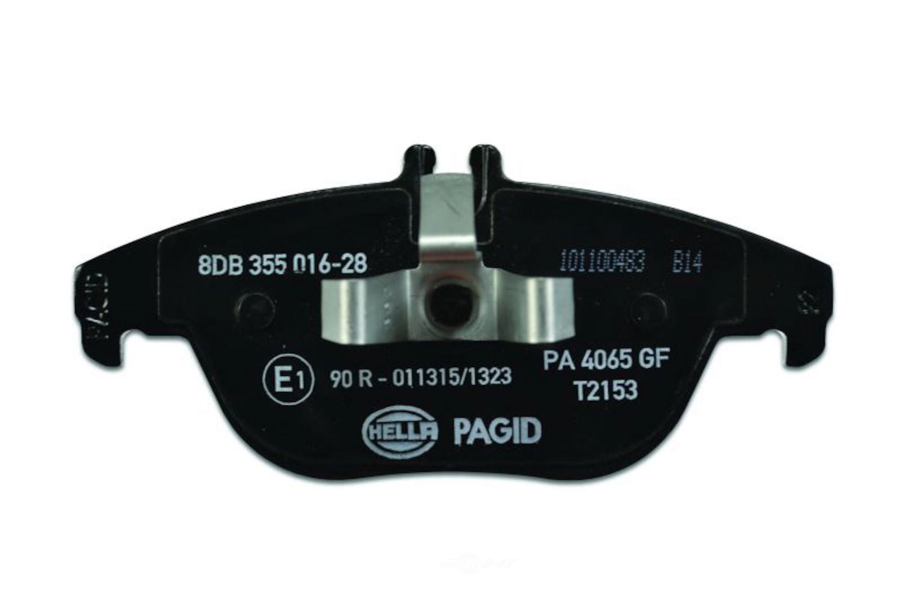 Hella 355016281 OEM - OE Formulated Friction Material Fits select: 2010-2011 MERCEDES-BENZ E, 2010-2012 MERCEDES-BENZ GLK
