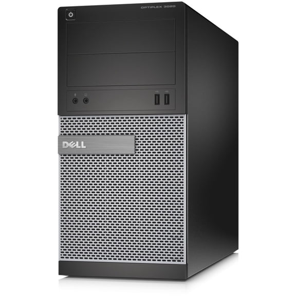 Restored Dell Optiplex 3020 Desktop Computer, Intel Core i3-4160, 8GB RAM, 500GB HD, DVD-RW, Windows 10, Black (Refurbished)