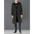 thumbnail image 3 of Adam Baker Men's Single Breasted Luxury Wool Full Length Topcoat - Available In Colors, 3 of 3