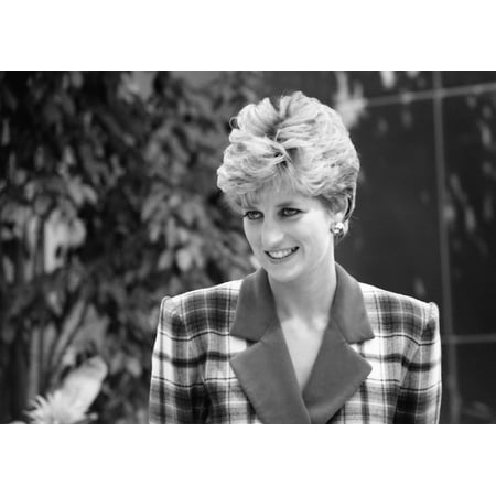 33x24in Photo Paper Princess Diana at Accord Hospice