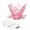 Pink, variant on Bdday Coffee Dripper 1-2 Cups Resin Pour Over Coffee Maker Reusable Coffee Filter Cup Slow Brewing Accessories for Home-Cafe-Travel-Camping Transparent