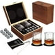 thumbnail image 2 of Juego De Regalo De Piedra Y Vasos De Whisky De Jab贸n Natural Para Hombres 8X Ice Tartar 2X Vasos 1X Clip 1X Bolsa De Almacenamiento, 2 of 6