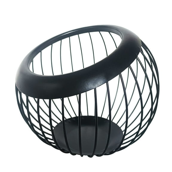 Large Capacity Coffee Pod Holder - Durable Metal Storage for Efficient Coffee Bar Organization - Pod Storage Solution for Countertops and Coffee Station Accessories