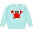 thumbnail image 2 of Inktastic Cute Red Crab Toddler Sweatshirt, 2 of 4