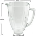 thumbnail image 3 of Replacement parts 6-Cup Glass Jar With Blade, Compatible with Oster Blenders, 3 of 5