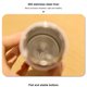 thumbnail image 5 of Mini Taza Termo pequeña taza de agua portátil pequeña con filtro femenino lindo Super lindo bolsillo Mini taza 150ml 304 fácil de llevar, 5 of 5