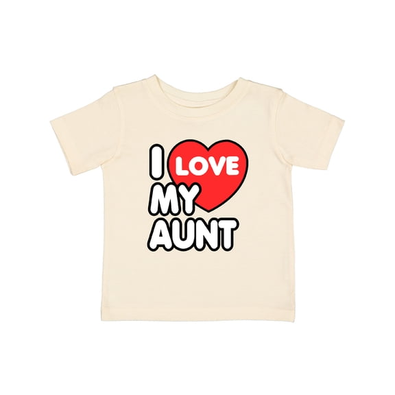 Inktastic I Love My Aunt Boys or Girls Baby T-Shirt