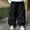 Black, variant on Boys Casual Solid Color Trousers With Side Pockets Comfortable Kids Bottoms For Daily Autumn Wear Tween Kids Summer Soft Comfy Trousers Y2K Streetwear Cute Basic Pants