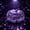Purple, variant on Diceymbol Silver Mirror Mosaic Pumpkin Decoration 7.08 Inch, Reflective Disco Pumpkin Tabletop Decor for Halloween Fall Mantel Shelf Entryway Home Decor