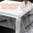 thumbnail image 1 of Table Cloth Clearance Table 137Cmx300Cmx0.02Cm Transparent Family Cloth Dining Kitchen，Dining & Bar, 1 of 5