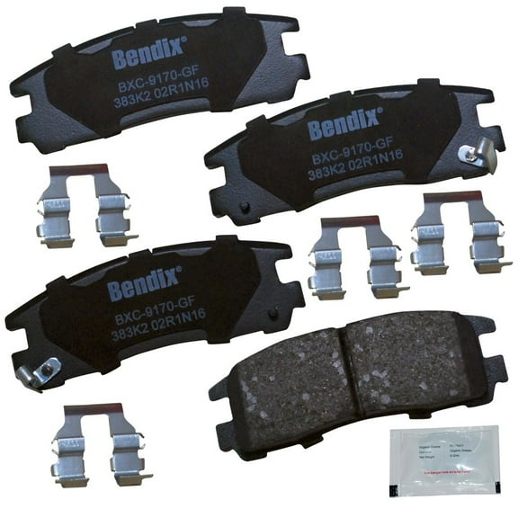 Bendix Brakes Disc Brake Pad Set Fits select: 1996-2010 MITSUBISHI ECLIPSE, 1994-2012 MITSUBISHI GALANT