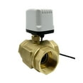 thumbnail image 5 of Ball Valve 1/2'' 3/4'' 1'' Inch IP65 Waterproof Brass Motorized Ball Valve Wire T Type 3 Way Electric Ball Valve, 5 of 9