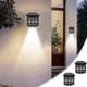 thumbnail image 1 of Luces al aire libre inalámbricas solares alimentadas por energía solar de 2 Pack Blanco, 1 of 9