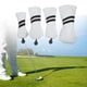 thumbnail image 5 of Golf Club Head Cover Hybrid Head Cover con etiquetas Driver Woods Headcovers Accs PU Blanco Sharpla cubierta de la cabeza del palo de golf, 5 of 8