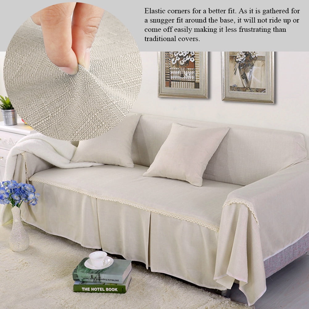 WALFRONT Couch Cover Slipcover Comfortable Sofa Couch Cover Chair Throw Mat Furniture Protector Slipcover For 1 2 3 4 Cushions Sofa Sofa Cover - Walmart.com - Walmart.com