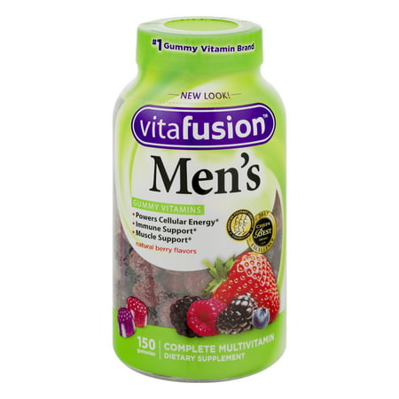 Vitafusion™ Men's Dietary Supplement Complete Multivitamin Gummy 150 ct Bottle