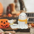 thumbnail image 4 of (2 Pack) Statue de Chien d'Halloween Figurine en Résine pour Décoration de Jardin Intérieur et Extérieur - Design Unique de Chien Marchant pour Exposition sur Table, 4 of 7