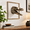 Bronze Alligator, variant on Exquisitel Head Wall Sculpture (gift Metal Frame) - Imitation Copper Vintdecor For Living Room Bedroom & Office | Decorative Hang