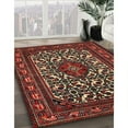 thumbnail image 2 of Ahgly Company Indoor Rectangle Traditional Dark Gold Brown Area Rugs, 8' x 10', 2 of 6
