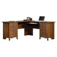 thumbnail image 1 of Bowery Hill L-Shaped Computer Desk in Washington Cherry, 1 of 9