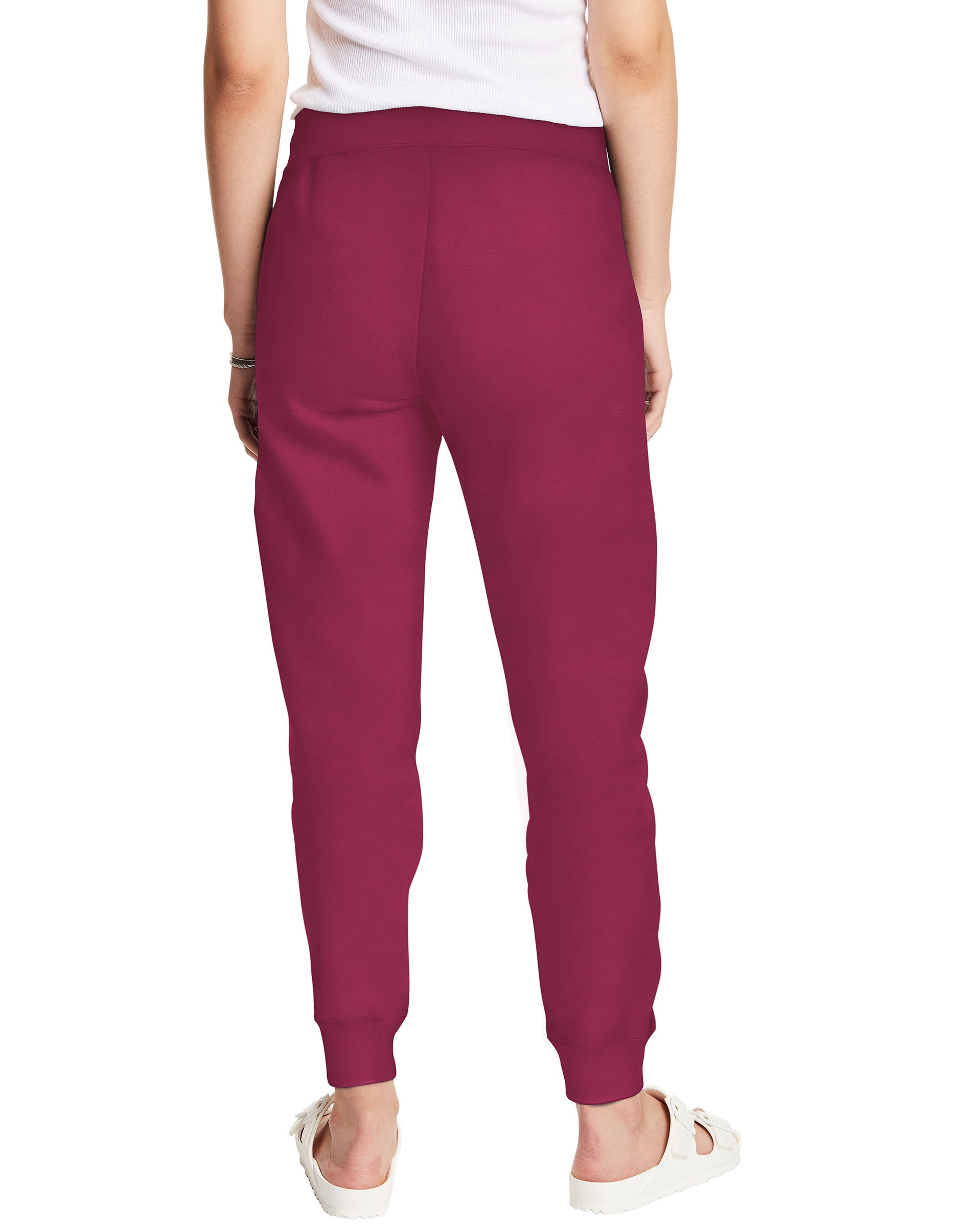 Hanes Women's EcoSmart Cotton-Blend Fleece Jogger Sweatpants