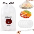 thumbnail image 1 of -200 Pcs -film Alimentaire Réutilisable Sac de Conservation Alimentaire - Charlotte Alimentaire Réutilisable - Couvercle Tissus Alimentaire - Cou, 1 of 5