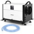 thumbnail image 1 of Costway 192 Pint Crawl Space Dehumidifier Commercial Dehumidifier with 3 Modes & 24H Timer 2,600 Sq. ft Coverage Area White, 1 of 9