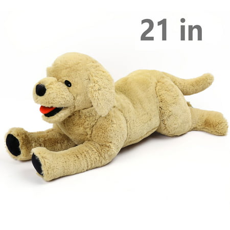 Dog Stuffed Animal -  21 in Golden Retriever Plush Stuffed Toys,  Gift for Kids Boys Girls, Beige