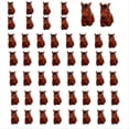 thumbnail image 1 of 50PCS Mini Jungle Animals Figurines Resin Tiny Animal Miniatures, E, 1 of 5