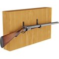 thumbnail image 3 of Metal Gun Rack Storage Rifles Shotgun Hooks Wall Mount Hangers for Any Rifles Shotguns Archery Bow with Soft Padding and Heavy Duty Steel… (Black 3pair), 3 of 7