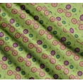 thumbnail image 3 of Soimoi Cotton Voile Fabric Swirl,Leaves & Floral Artistic Print Sewing Fabric Yard 56 Inch Wide, 3 of 7