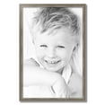 thumbnail image 2 of ArtToFrames 22x33 inch Muted Warm Silver Picture Frame, Silver MDF Poster Frame (4681), 2 of 8