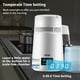 thumbnail image 4 of VEVOR Destilador de Agua 4L Filtro de Destilación de Agua con Recipiente de Vidrio 750W 1 L/H Ajuste de Velocidad, Destilación Filtro Purificador 7,9 lbs de Acero Inoxidable con Pantalla Doble, Blanco, 4 of 9